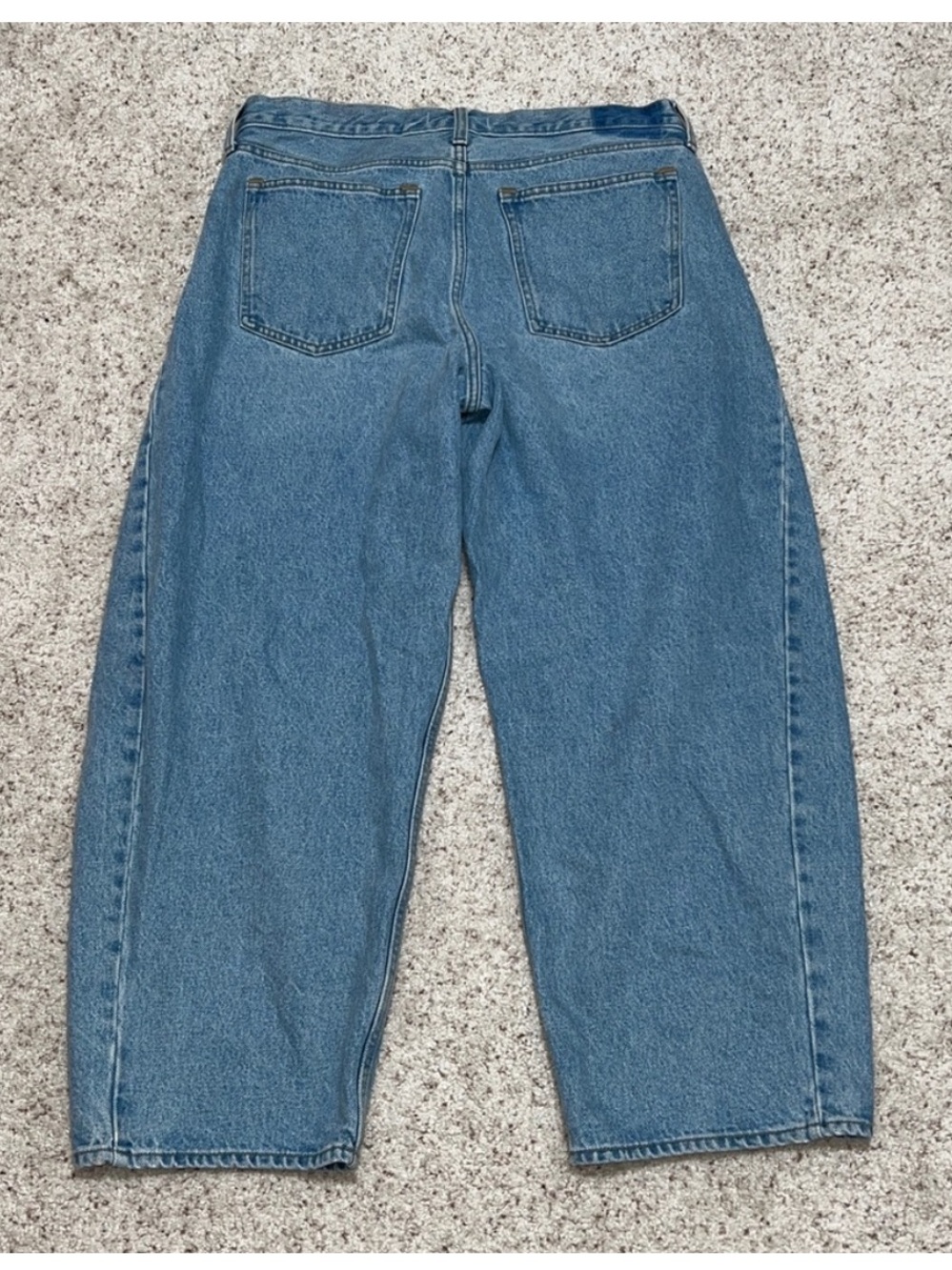 Abercrombie & Fitch Light Blue barrel jeans - Picture 4 of 4
